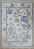 10 X 14 Ft Indian Hand Knotted Oushak Design Oriental Area Rug #IndoorRug #LOOMTOROOM #100%HANDMADERUG